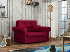 Dormeva 127 Red Armchair 85x116x98cm Upholstery Metal Legs AKGD96186