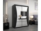 Dormeva Sliding Door Wardrobe 200/150/62 2 Doors Black/Black GAQR73818