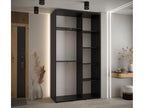 Dormeva 4 Sliding Door Wardrobe 235.2/130/45 2 Doors Black/Dormeva/Silver LZTO04035