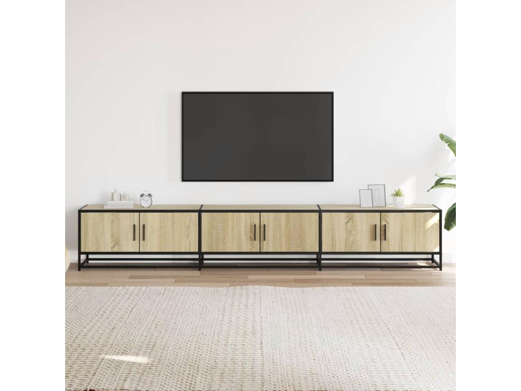 Dormeva oak TV stand 240x35x41 cm engineered wood CVHH57748