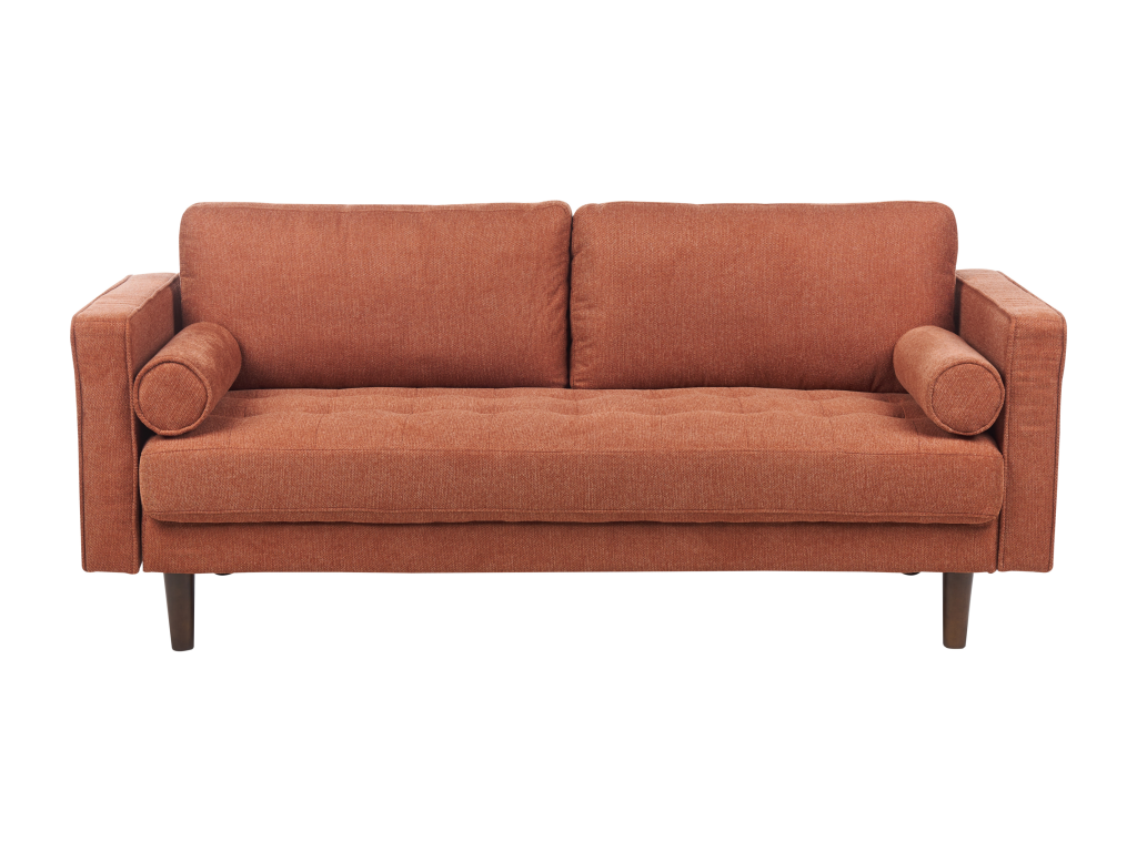 Lysvia Sofa, Golden Brown Fabric, 3-Seater, GAEK85765