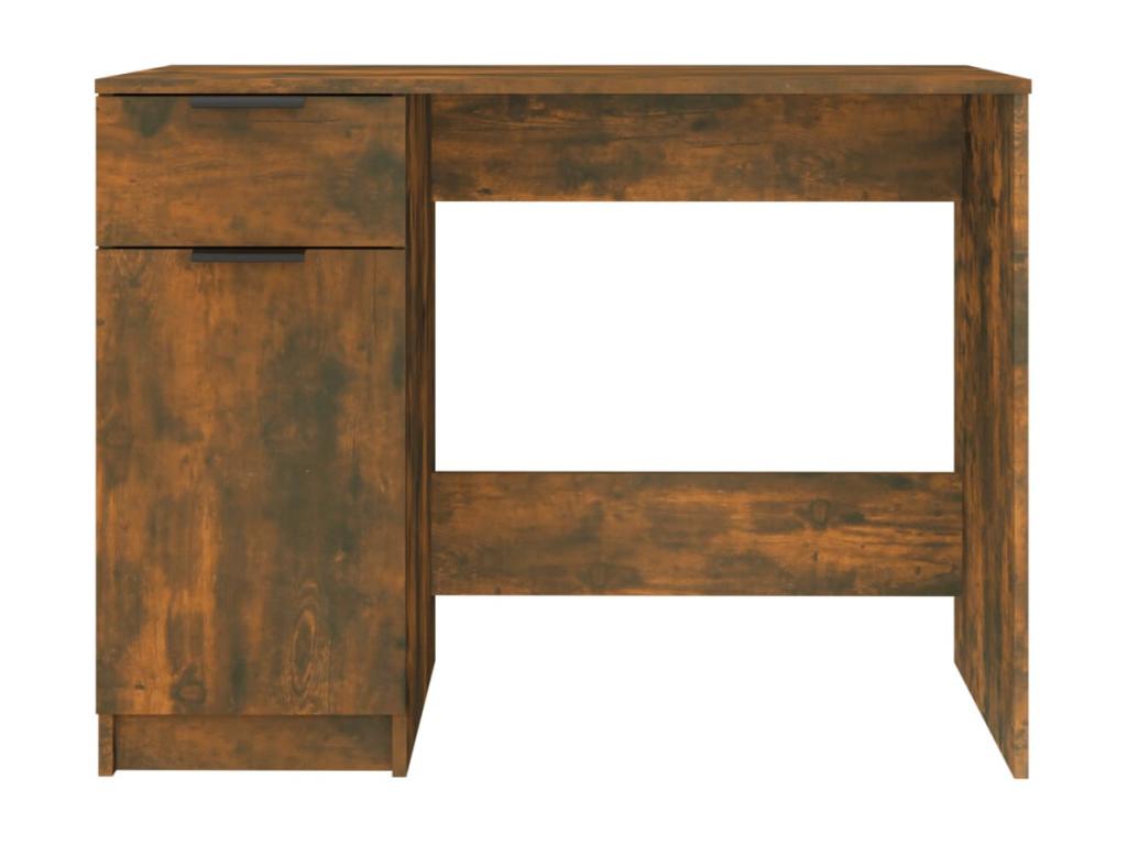 Brown wooden desk/table 100x50x75 cm 02 0023562 IIEN79261