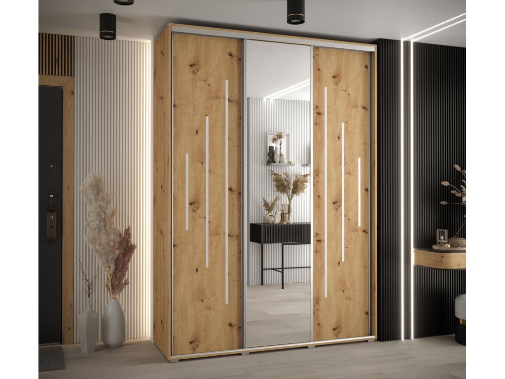 Dormeva 13 Sliding Door Wardrobe 235.2/180/45 3 Doors HOJY24675