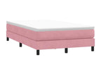 Dormeva bed base without mattress, pink, 120x220 cm, velvet, QKGL46290