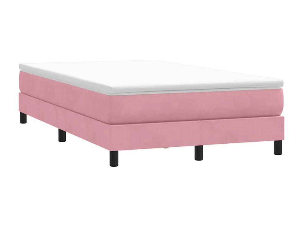 Dormeva bed base without mattress, pink, 120x220 cm, velvet, QKGL46290