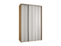 Dormeva 6 Sliding Door Wardrobe 235.2/150/45 3 Doors Dormeva/White/Silver SBPC97803