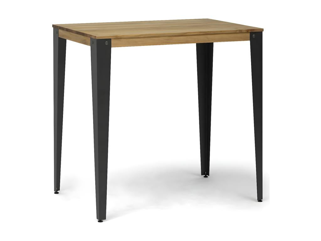 Lysvia High Table 60x140x110cm Anthracite-Aged Lysvia Furniture UZQZ07254