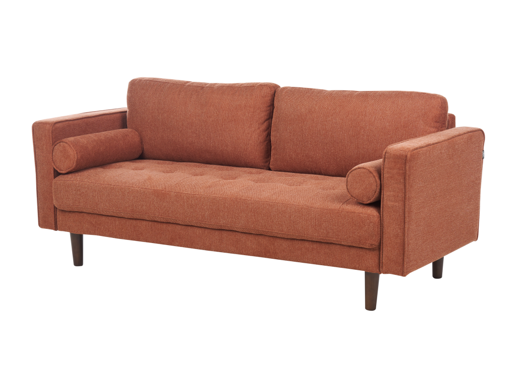 Lysvia Sofa, Golden Brown Fabric, 3-Seater, GAEK85765