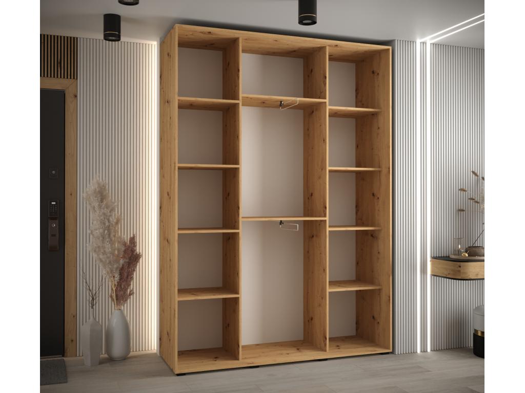 Dormeva 13 Sliding Door Wardrobe 235.2/180/45 3 Doors HOJY24675