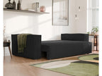 Dormeva reversible convertible sofa in black fabric DNHM39677