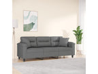 3-seater sofa with dark grey cushions, 180 cm, FREP03082