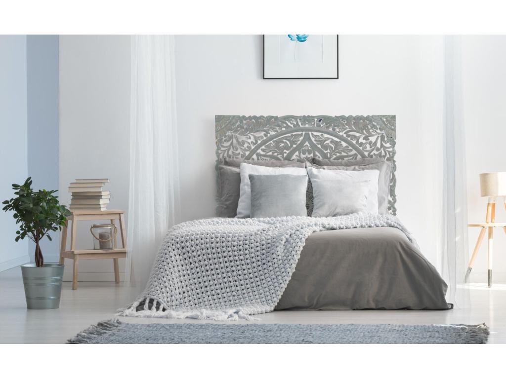 Dormeva 140cm Green Wooden Headboard YUHD13777