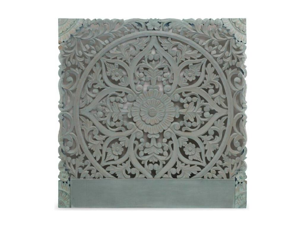 Dormeva 140cm Green Wooden Headboard YUHD13777