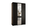 Dormeva 7 Sliding Door Wardrobe 235.2/160/45 3 Doors Black/Black/Black FCQW84715