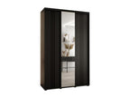 Dormeva 7 Sliding Door Wardrobe 235.2/160/45 3 Doors Black/Black/Black FCQW84715