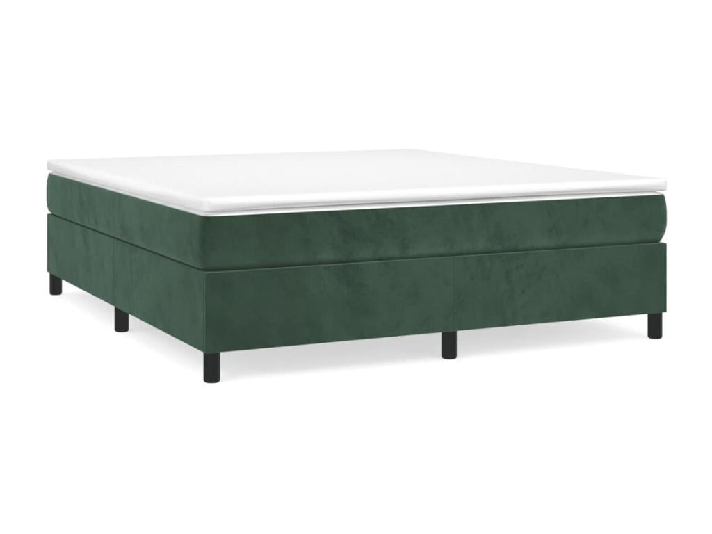 Dormeva Dark Green 200x200 cm Velvet Bed Base SYCD16701