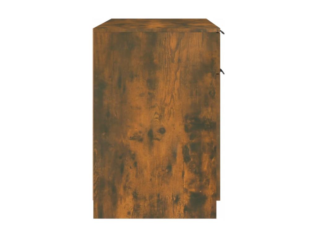 Brown wooden desk/table 100x50x75 cm 02 0023562 IIEN79261