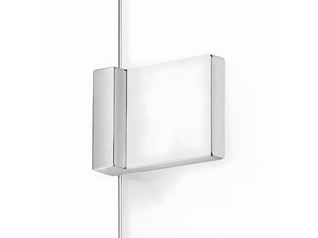 90x80cm left-hand pivoting shower enclosure MAJORCA front access FKAJ09551
