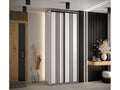 Dormeva 6 Sliding Door Wardrobe 235.2/110/45 2 Doors White/White/Black ZGXM55307