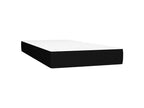 Dormeva bed base with mattress, black, 90x200 cm, fabric, UOZL38949