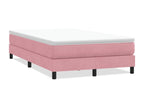 Dormeva bed base without mattress, pink, 120x220 cm, velvet, QKGL46290