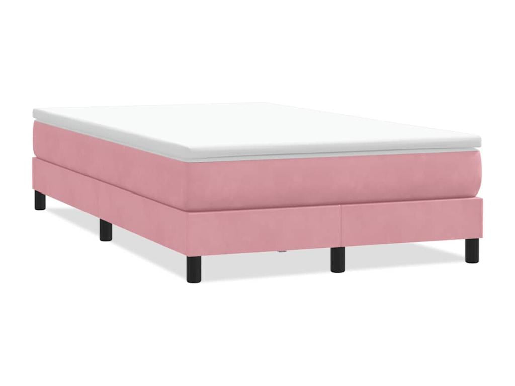 Dormeva bed base without mattress, pink, 120x220 cm, velvet, QKGL46290
