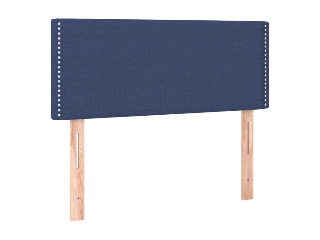 Blue LED Headboard 80x5x78/88 cm Fabric KUNC93081