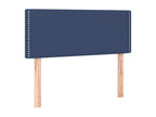 Blue LED Headboard 80x5x78/88 cm Fabric KUNC93081
