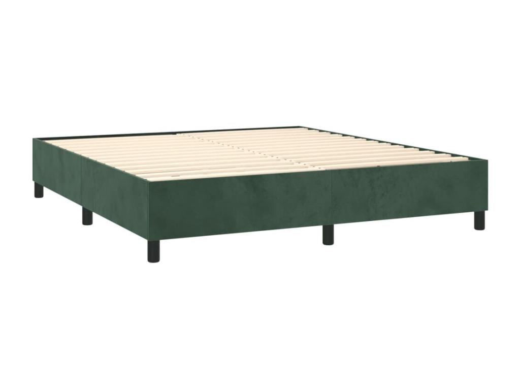 Dormeva Dark Green 200x200 cm Velvet Bed Base SYCD16701