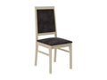 Dormeva light wood chair and Dormeva-Fabric 27108 NBCR15363 fabric