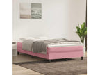 Dormeva bed base without mattress, pink, 120x220 cm, velvet, QKGL46290