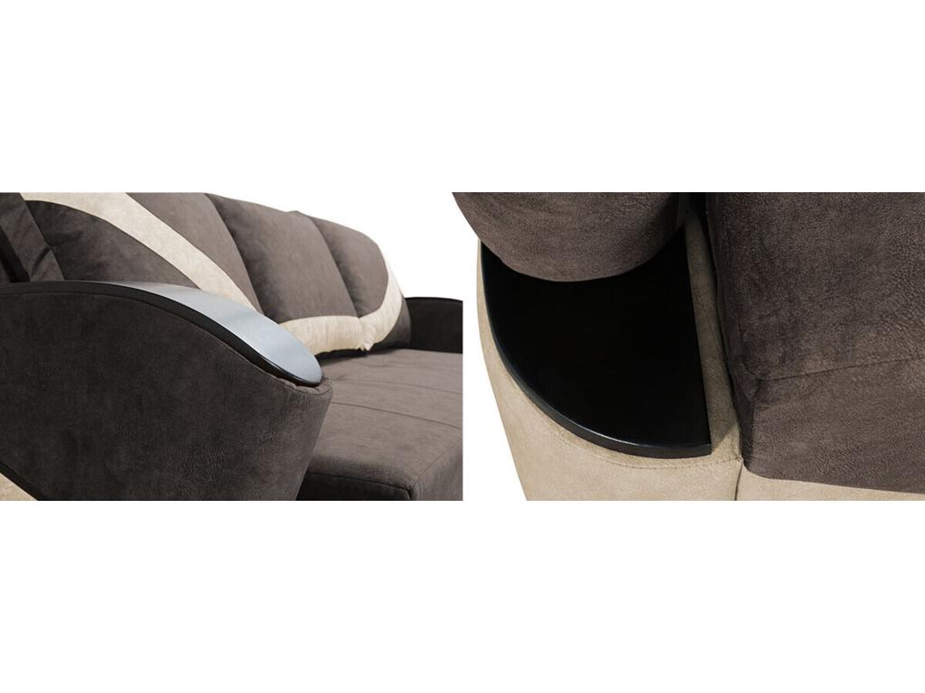 Lysvia 103 Convertible Sofa Bed with Bedding Box 90x234x77cm NVAG49211