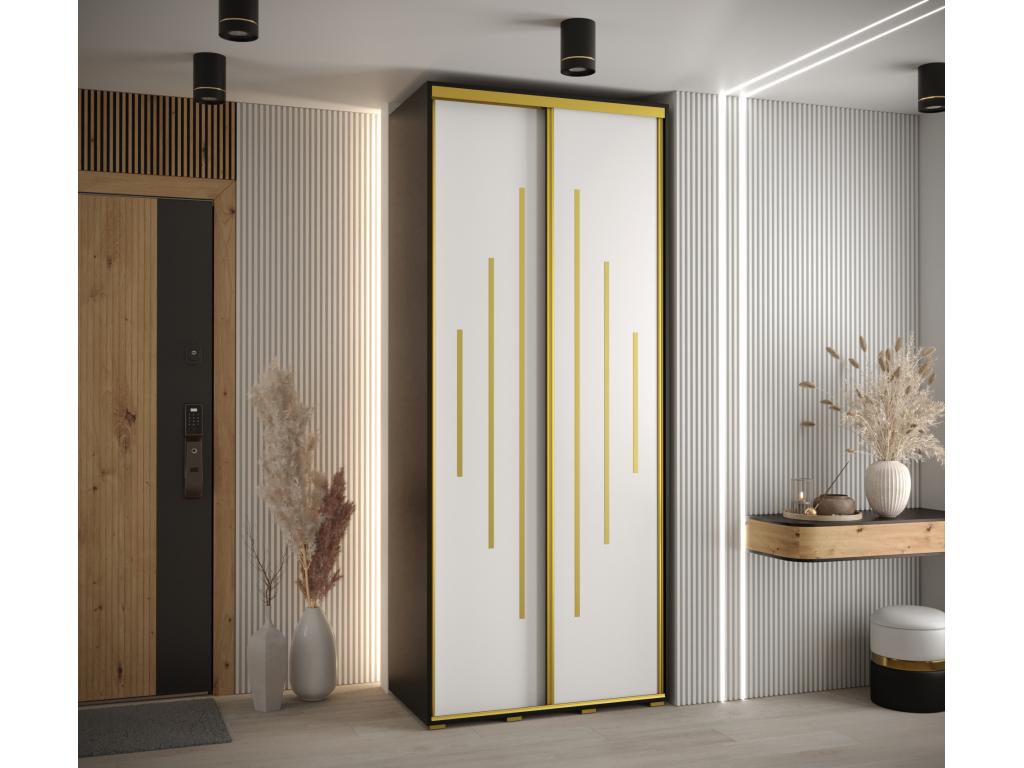 Lysvia 12 Sliding Door Wardrobe 235.2/100/45 2 Doors RVIR42506