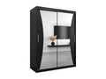 Dormeva Sliding Door Wardrobe 200/150/62 2 Doors Black/Black GAQR73818