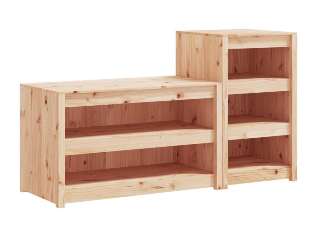 Outdoor kitchen cabinets, 2 pcs, solid pine wood, LSID02152