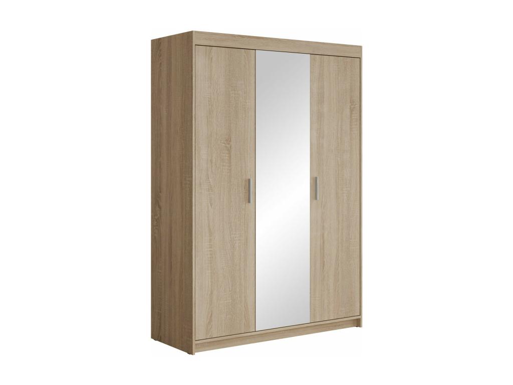 Dormeva 102 Wardrobe, Dormeva Oak, 191x133x53cm, Wardrobe Doors with Hinges, PENV83972